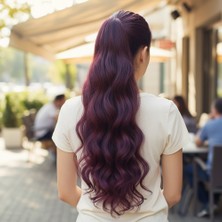 Sb Shopping Tokalı Dalgalı At Kuyruğu / Koyu Kızıl