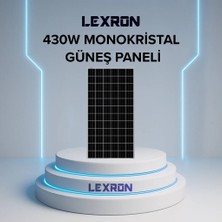 Lexron 285W Half Cut Topcon Monokristal Güneş Paneli Karavan Özel Üretim