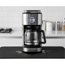 Sb Shopping Kahve Makinesi Altlığı Su Emici Kaymaz Taban Tezgah Koruyucu Kurulama Matı