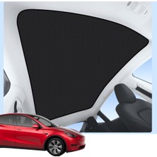 Ramm Tesla Juniper Komple Tavan Perdesi - Elektrostatik - Tek Parça - Siyah