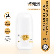 BioBellinda Sasy Antiperspirant Deo Etkili Doğal Içerikli Çözüm For Women-Kadın Roll On 50 ml