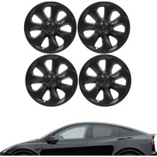 Ramm Tesla Model Y Large Blade Jant Kapağı 19 Inç - 4 Adet - Mat Siyah