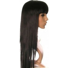 Practika Uzun Peruk Saç - Siyah