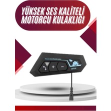 Novytech Intercom Bluetooth Kask Kulaklık Motosiklet Kulaklık 5.0 Bluetooth - Lisinya