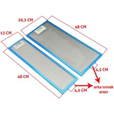 Akat Arçelik Ile Uyumlu P 171 Tb, p 171 Ts, p 171 Tı, p 171 Tg sürgülü Aspiratör Filtresi Takımı