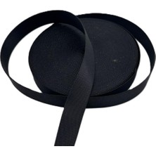 Angel Çanta Aksesuar 3 cm Polyester Kolon 1 Metre Siyah