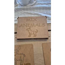 Boyama Şablon Seti Hayvanlar-1