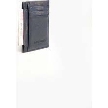 La'Graccio Paris Lagraccio Paris Redon Hakiki Deri Çok Bölmeli Kartlık