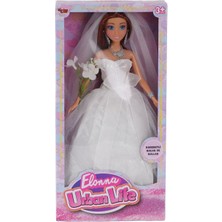 Aymir Ticaret WG-661048 KUTULU 29CM GELİNLİKLİ BEBEK