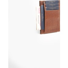 La'Graccio Paris Lagraccio Paris Redon Hakiki Deri Çok Bölmeli Kartlık