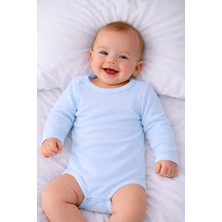 Ladora Tekstil %100 Pamuk Bebe Badi Süper 3'lü Paket 0-3AY 3-6 Ay 6-9 Ay