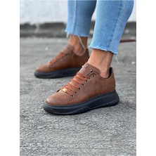 Sb Shopping Taba Siyah Erkek Yüksek Taban Ayakkabı