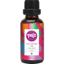 Pess Vişne Çekirdeği Yağı 10 ml | %100 Saf | Cam Şişe | Bitkisel Yağ,cilt ve Bakım Yağı