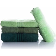 Sb Shopping 70X140 4´lü Havlu Seti Yeşil
