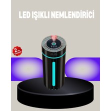 Aromaterapi Özellikli Ultrasonik Hava Nemlendirici LED Atmosfer Işığı STEPLYA-3829