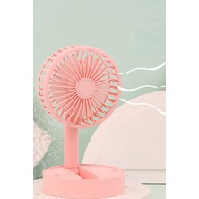 Gampus Şarjlı Taşınabilir Portatif Katlanabilir 3 Hız Modu Ayarlı Masa Fanı Masa Vantilatörü