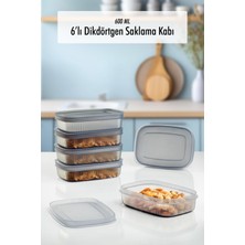 Sb Shopping 6 Adet Saklama Kabı & Kahvaltılık (600 Ml)