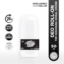BioBellinda Sasy Black Antiperspirant Deo Etkili Doğal Içerikli Çözüm For Women-Kadın Roll On 50 ml