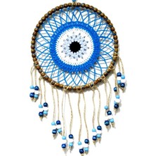 Nexgen Petrol Mavisi Motifli Renkli Boncuklu El Yapımı Duvar Süsü MCHD-RSETT34