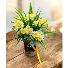 Sedosh Home Vision Cam Vazoda Nergis (Sarı-Beyaz) Aranjmanı