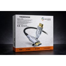 Bufs HDMI 2.1 Kablo 8k 4K Ultra Hd – 48GBPS, HDR10, Hdcp 2.1/2.2 High Speed