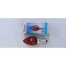 Rutter 10W E14 Duy Gece Lambası, Tuz Lambası Ampul Kırmızı