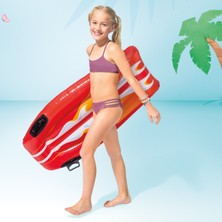 Intex Tutmaçlı Sörf Yatak 112X62 Cm(El Pompası 29 cm Hediyemizdir.)