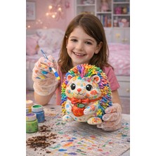 Mentronik Çocuklar Için Eğitici Boyama Figürü – Sevimli Kirpi