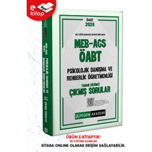 2026 Meb-Ags Öabt Psikolojik Danışma ve Rehberlik Öğretmenliği Ta