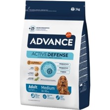 Advance Adult Medium Tavuklu Orta Irk Yetişkin Köpek Maması 3 kg