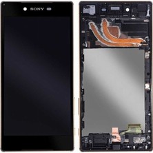 Day Sony Xperia Z5 Dual E6633 LCD Ekran Dokunmatik Çıtalı (Siyah)