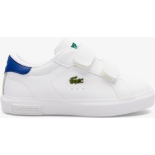 Lacoste Powercourt Çocuk Beyaz Sneaker