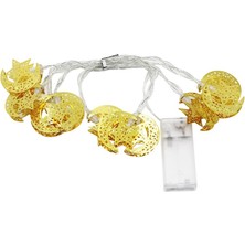 Shopwave Dila 2mt Metal Ayyıldız Pilli Ramazan LED Işık (5047) 115524