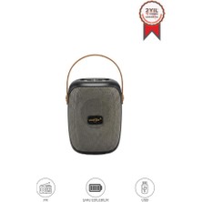 Torima Rgb Işıklı Kablosuz Bluetooth Hoparlör Fm Radyo USB Taşınabilir GTS-1679 Siyah