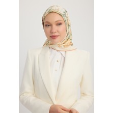Schaless Pastoral - Nefti - %100 Ipek Twill Eşarp - 90X90 cm