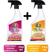 Mekselina Oksijenli Kumaş Temizleyici 750 ml + Yağ & Kir Çözücü 750 ml
