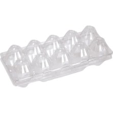 Yorulmaz Ambalaj Şeffaf Yumurta Viyolü 10 Lu 20 Adet