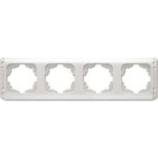 viko kardelen beyaz dörtlü çerçeve 🔥 kampanyalı ürün şok 