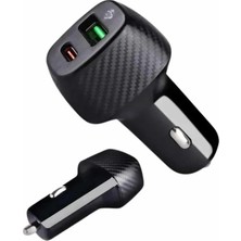 Shopwave Dila Type-C Girişli Araba Çakmaklık Şarj Cihazı 38W Oto Çakmaklık 115524