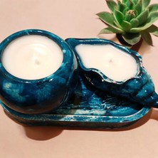 Celestia Dekoratif Vanilya Kokulu Mum Set