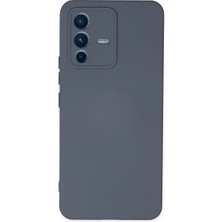 Pazarcan V23 5g Kılıf Nano Içi Kadife Silikon - Gri