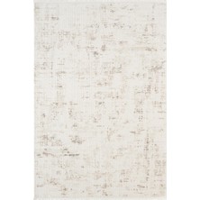 Karmen Halı Look Modern LM002B Krem Halı Modern Desen Akrilik Yumuşak Tozuaz Mutfak Koridor Salon Halısı