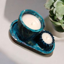 Celestia Dekoratif Vanilya Kokulu Mum Set