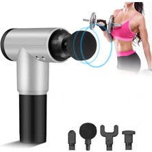 Shopwave Dila Sporcu Masaj Aleti 4 Başlıklı Şarjlı Titreşimli Yoğurmalı (5047) 115524