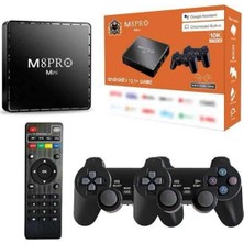 Nexgen Android Tv Box 2.4g 10K Ultra Hd 2gb Ram 64GB Hafıza 10000 Retro Oyunlu Konsol Game Stick M8 Pro Mc