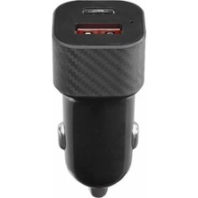Shopwave Dila Araç Içi Hızlı Şarj Soketi 38W Oto Çakmaklık Type-C Araba Çakmaklık 115524