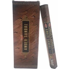 Steplya Hem Amber Sandal Aromalı Çubuk Tütsü 1126778
