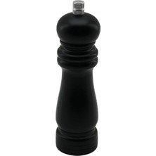 Shopwave Dila Siyah Ahşap  Küçük= Çap: 4.5cm - Uzunluk: 15.5cm Tuz - Baharat Öğütücü (5047) 115524