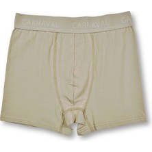 Carnaval Socks Carnaval Bej Premium Pamuklu Erkek Boxer