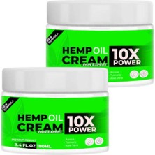 Xlante Süper Louise Beauty Hempoil Cream 10X Rahatlatıcı Bakım Kremi 100 ml x 2 Adet